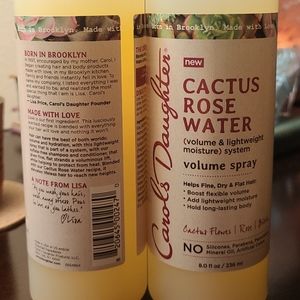 Cactus Rose Water (Volume & Iightweight moisture - system)